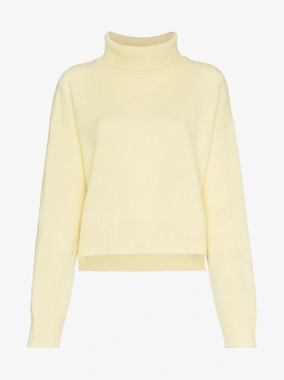 Rejina Pyo Slouchy Turtleneck Jumper In Yellow