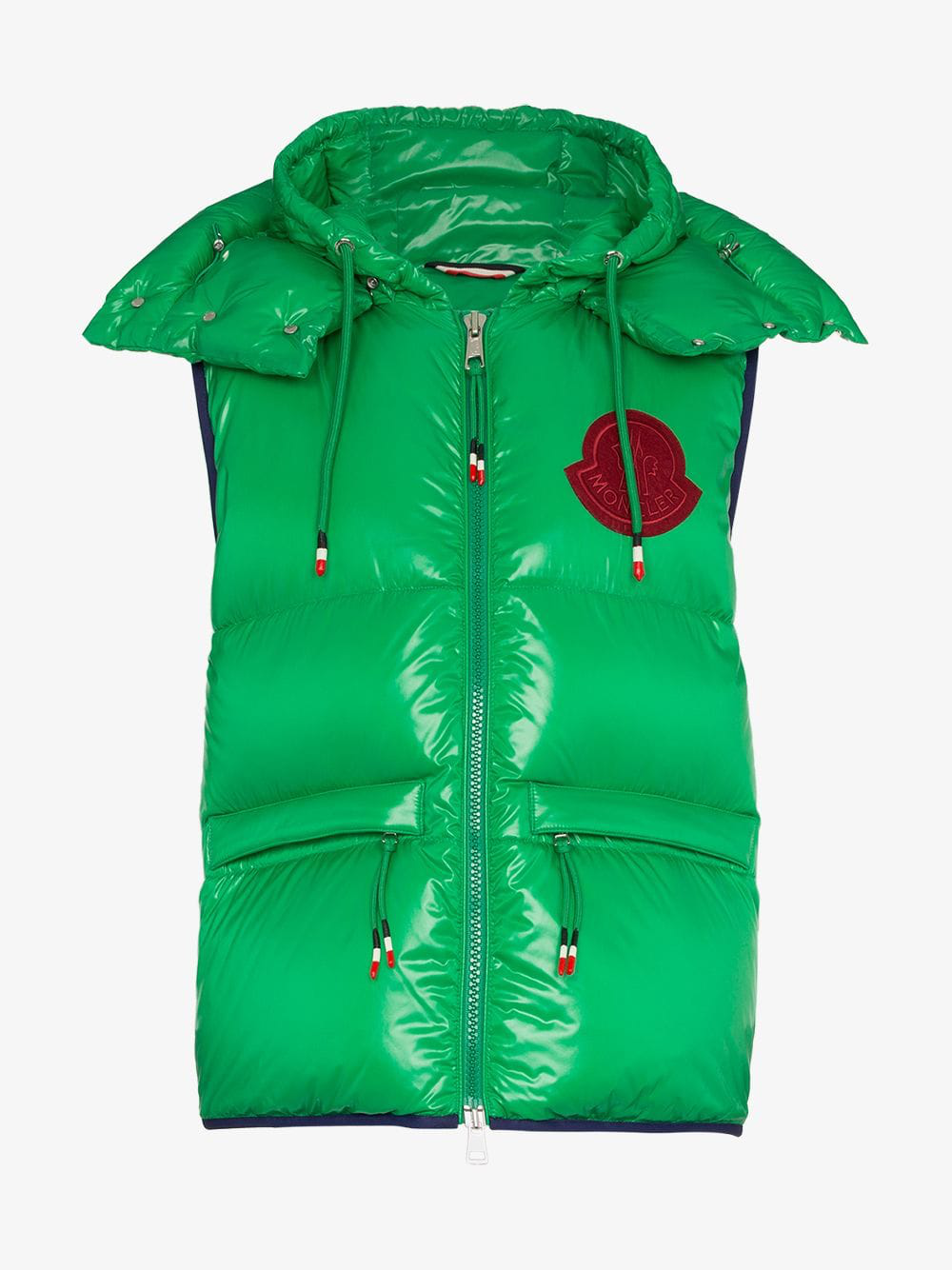 Зелёный жилет Moncler