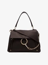 CHLOÉ CHLOÉ BROWN FAYE DAY LEATHER SHOULDER BAG,C17WS321HGJ27V13426528