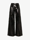 HALPERN HALPERN WIDE LEG SEQUIN EMBELLISHED TROUSERS,A1813413018979