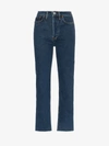 RE/DONE RE/DONE STOVE PIPE STRAIGHT LEG HIGH-RISE JEANS,1903WSTV2713426430