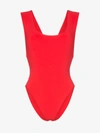 ARAKS ARAKS RED JIREH SCOOP NECK CUTOUT SWIMSUIT,SXB300413249565