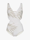 JOHANNA ORTIZ JOHANNA ORTIZ GRASSLAND OPEN BACK PRINTED SWIMSUIT,R147L13258545