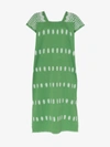 Pippa Holt Besticktes Kaftankleid In Green
