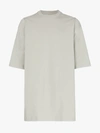 RICK OWENS RICK OWENS OVERSIZED LONG COTTON T SHIRT,RU19S2282BA13173670