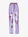 ASHISH ASHISH X BROWNS DISTRESSED SEQUIN JEANS,P04113434470