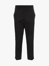 RICK OWENS RICK OWENS RIP STOP CROPPED TROUSERS,RU19S2372CR13173546