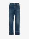 ALEXANDER MCQUEEN ALEXANDER MCQUEEN CROPPED-JEANS IM DISTRESSED-LOOK,544210QMY2213474949