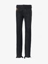 PRADA PRADA BELTED RUFFLE HEM JEANS,GFP412S1911LJF13245556