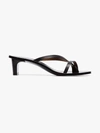 ATP ATELIER ATP ATELIER BLACK TOMA 45 LEATHER STRAPPY MULES,11023813291434