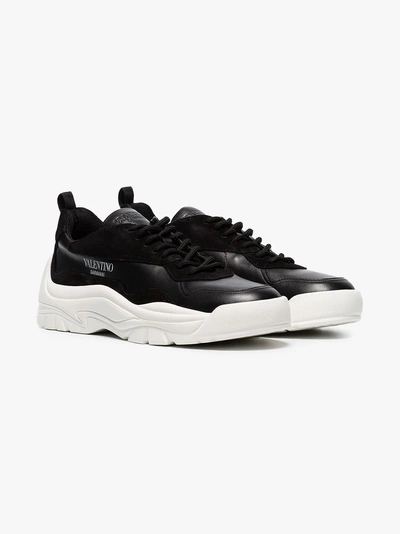 VALENTINO GARAVANI GUMBOY SNEAKERS - MEN'S - CALF LEATHER/POLYESTER/BOS TAURUS,QY0S0B17VRN13071388