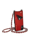 BANDOLIER LUCY LEATHER IPHONE X CROSSBODY,10LCY1001