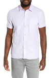 TED BAKER GRAPHIT SLIM FIT COTTON & LINEN SHIRT,MMA-GRAPHIT-TH9M