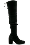 Stuart Weitzman Tieland 85mm Thigh-high Boots In Black