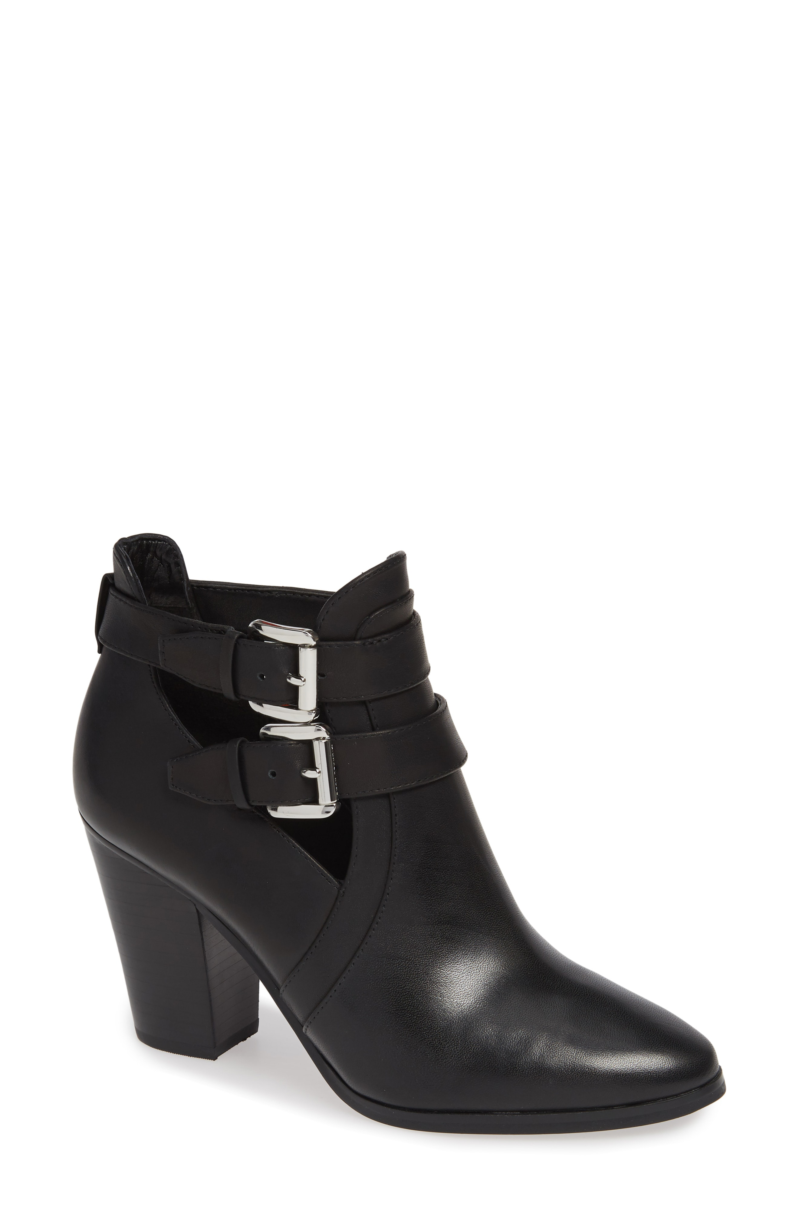 michael michael kors walden leather bootie