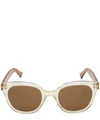 CUTLER AND GROSS TWO-TONE ACETATE SUNGLASSES