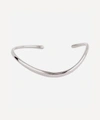 Dinny Hall Silver Wave Cuff Bracelet In Silver