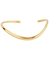 Dinny Hall Gold Plated Vermeil Silver Wave Cuff Bracelet