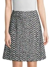 ESCADA Relika Tweed A-Line Skirt