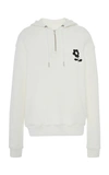 ALEXA CHUNG EMBROIDERED COTTON HOODIE,685377