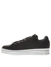 ADIDAS ORIGINALS STAN SMITH NEW BOLD BLACK LEATHER SNEAKERS,10781502