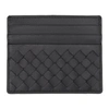 BOTTEGA VENETA BOTTEGA VENETA BLACK INTRECCIATO CARD HOLDER