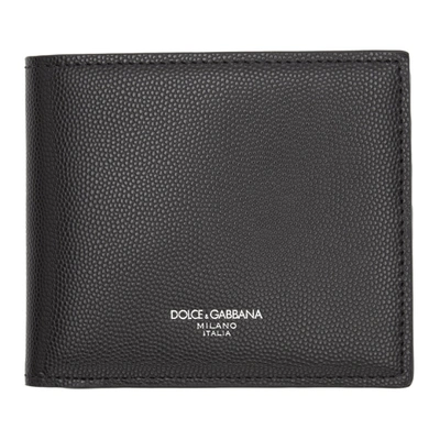 Dolce & Gabbana Dolce And Gabbana Black Logo Wallet