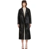 TOTÊME TOTEME BLACK LACQUER MIRA TRENCH COAT