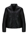 ARMANI JEANS Leather jacket,41787317TM 4