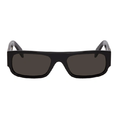 Super Retrofuture Black Smile Sunglasses
