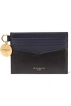 GIVENCHY TWO-TONE LEATHER CARDHOLDER