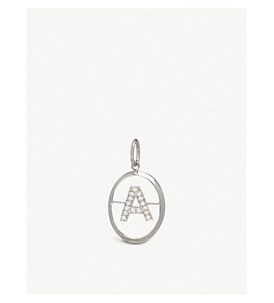 Annoushka 18ct White-gold And Diamond A Pendant In White Gold