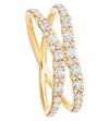 ASTLEY CLARKE INTERSTELLAR 14CT YELLOW-GOLD DIAMOND FUSION RING,996-10080-38050YNOR50