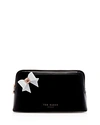TED BAKER ALLEY BOW WASH BAG,WXG-ALLEY-DC8W