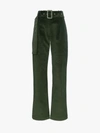 MATERIEL MATÉRIEL BELTED CORDUROY FLARED TROUSERS,M18FALM1770PAMG13149155