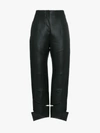 MATERIEL MATÉRIEL HIGH-WAISTED FAUX LEATHER TROUSERS,M18FALN465PABK13149161