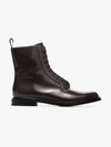 Church's Alexandra Lace-up Derby Boots In Black