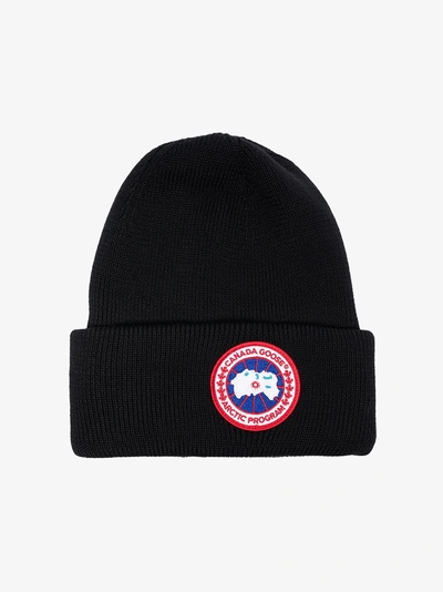 CANADA GOOSE LOGO WOOL BEANIE HAT,6936M6113197252