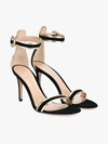 GIANVITO ROSSI GIANVITO ROSSI ANKLE STRAP 'PORTOFINO' SANDALS,G6109615RICCAMNERO11525528