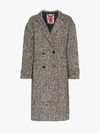 ADAPTATION ADAPTATION DOUBLE BREASTED TWEED WOOL COAT,AW85450F1300313074790