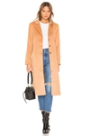 L'ACADEMIE L'ACADEMIE THE TYLER COAT IN TAN.,LCDE-WO64