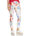 7 FOR ALL MANKIND PRINTED ANKLE SKINNY JEANS IN SEASIDE POPPIES,AU8121181