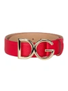 DOLCE & GABBANA DOLCE & GABBANA DOLCE & GABBANA DG LEATHER BELT,10781764