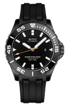 MIDO OCEAN STAR DIVER 600 AUTOMATIC RUBBER STRAP WATCH, 43.5MM,M0266083705100