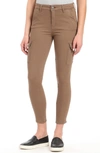 MAVI JEANS ARINA CROP KHAKI TWILL PANTS,100855-27603