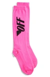 OFF-WHITE WING LOGO FLUORESCENT SOCKS,OWRA003R199710712810