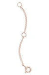 EF COLLECTION NECKLACE EXTENDER,EF-1000EXT-RG