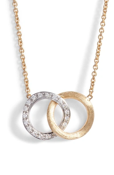 Marco Bicego Delicati Diamond Jaipur Link Necklace, 16.5 In White/gold