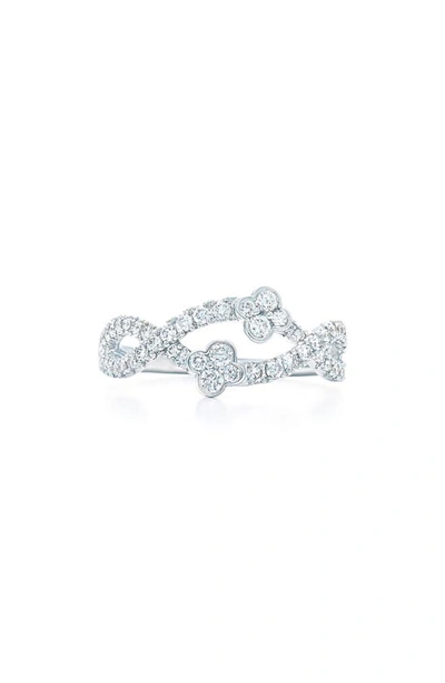 Kwiat Jasmine Diamond Ring In White Gold