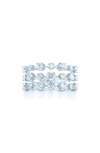 Kwiat 18kt White Gold Diamond Starry Night Three Row Ring In White Gold